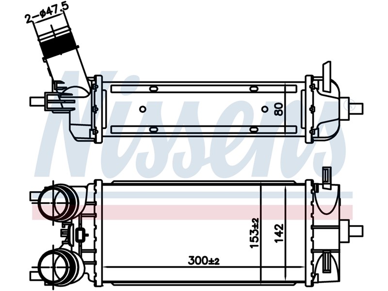 HLADNJAK INTERCOLERA FORD FIESTA 017-