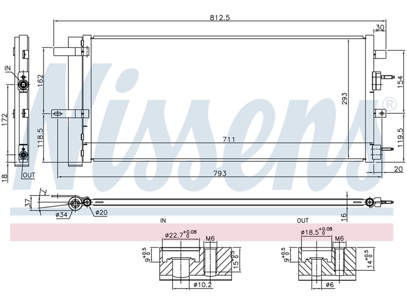 HLADNJAK KLIME FORD MONDEO 014-