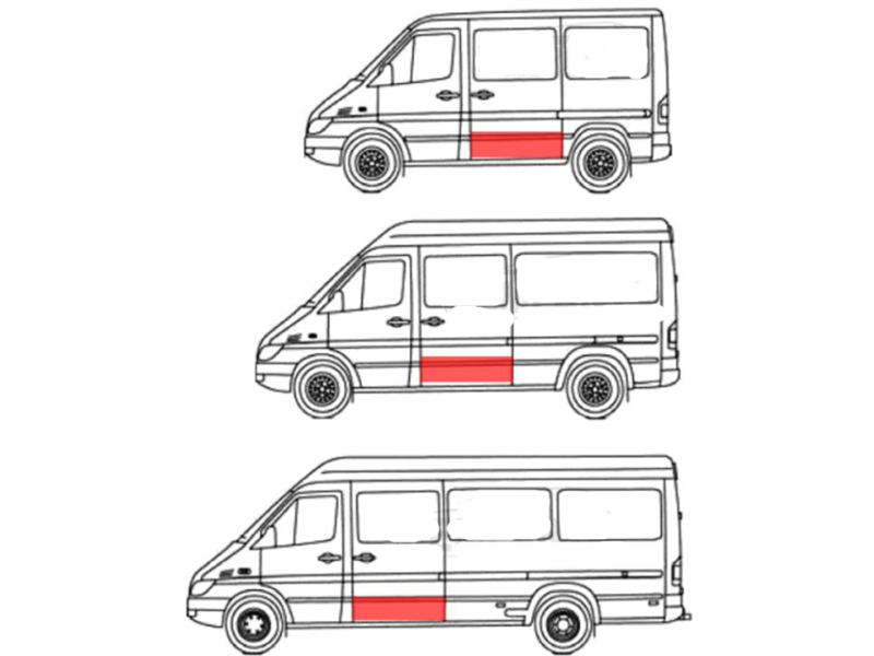 BOČNI LIM DONJI DIO LX SPRINTER(95-06)