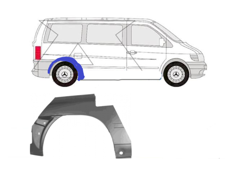 RUB MER.VITO 97-03 Z/D