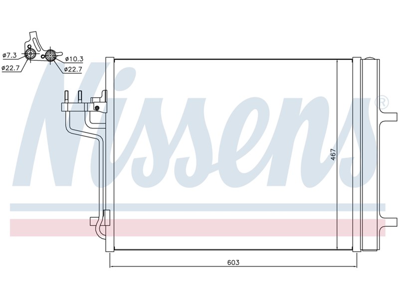 HLADNJAK KLIME FORD KUGA 012-016 2,0TDCI