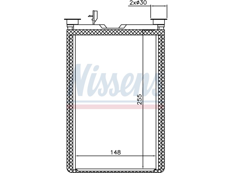 HLADNJAK GRIJANJA +/-AC (150X2-BMW SERIES 1 (E81/87) 3/5D 04-