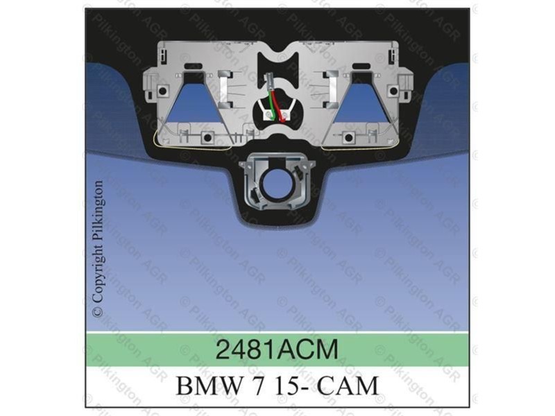 ŠAJBA BMW-7 G11/G1 MOD:019- SEN.TELECAM PROEKCIA GLAVISTA