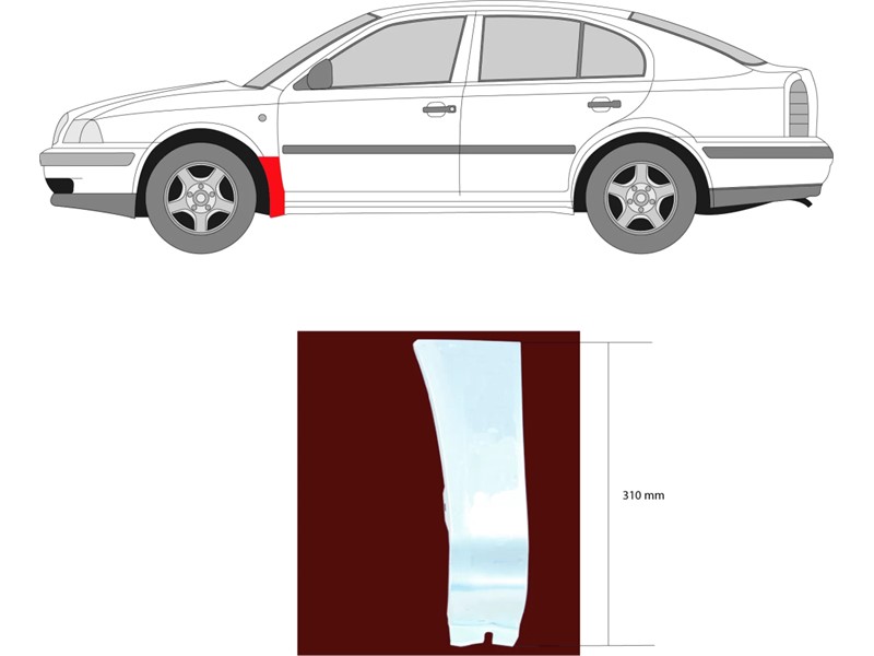 DONJI DIO BLATOBRANA ŠKODA OCTAVIA 98- LX