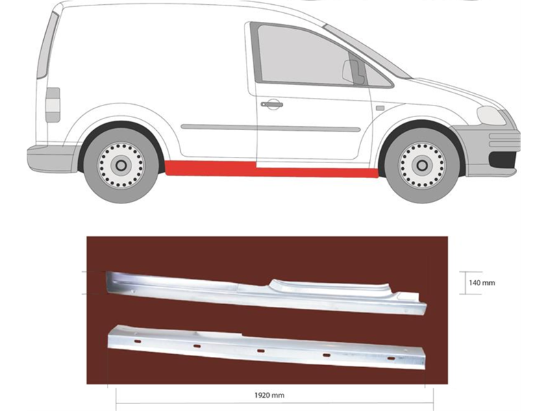 PRAG VW CADDY 04- DX