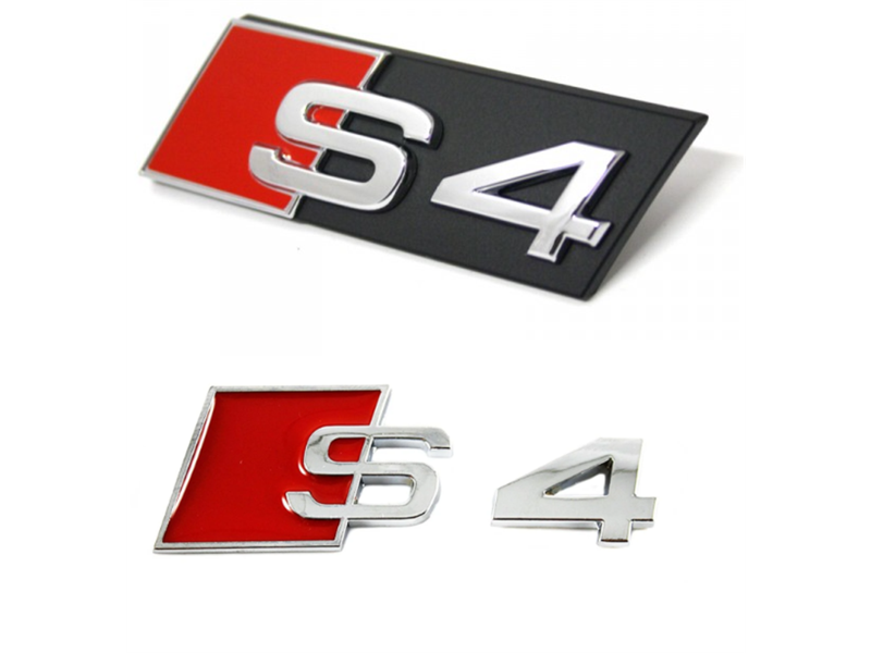 LOGO ZA MASKU (KOPČA) I GEPEK (SAMOLJEPLJIVI) AUDI S4 97-024