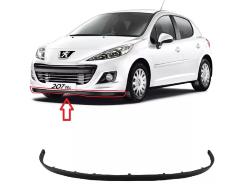 SPOJLER PEUGEOT 207  09-