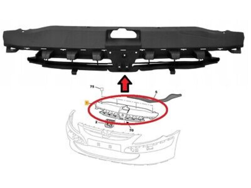 MASKA PEUGEOT 307 01- 05 TÜV