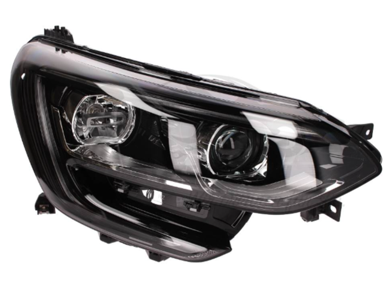 FAR REN. MEGANE 016- LX H7/H7 + LED CRNI DEPO