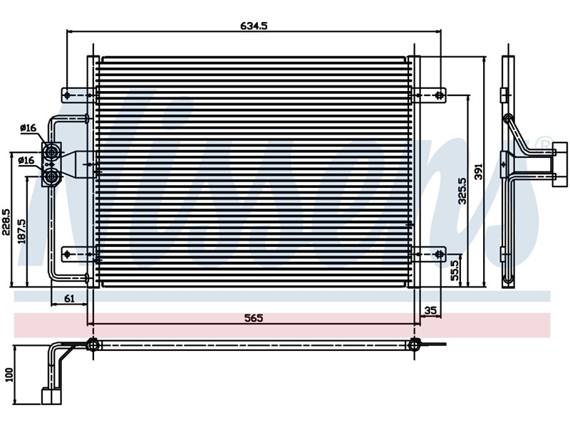 HLADNJAK KLIME RENAULT SCENIC 99-