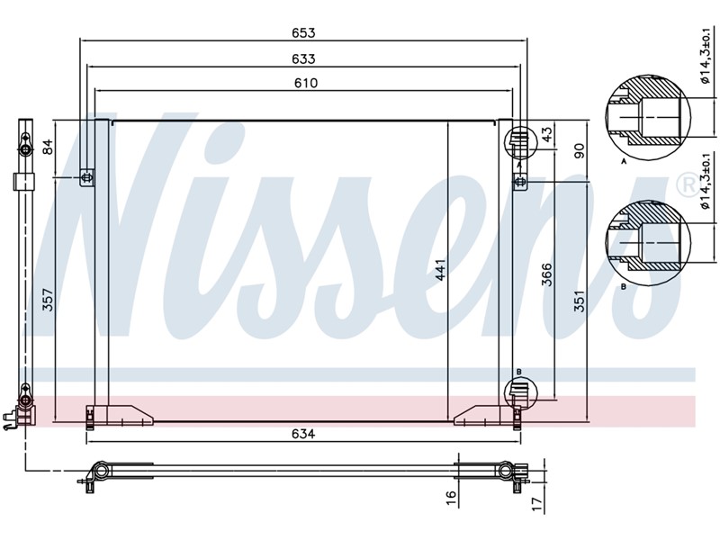 HLADNJAK KLIME REN TRAFIC 01-06 1,9 DCI