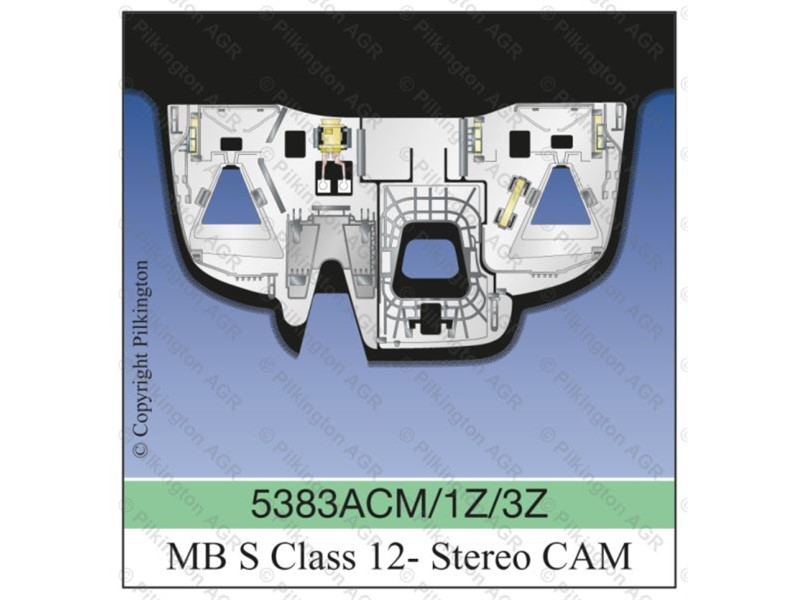 ŠAJBA MER.S W222 017-SENZ. ACUST.TELEC GRIJ. REFL. PROEK. FUYAO