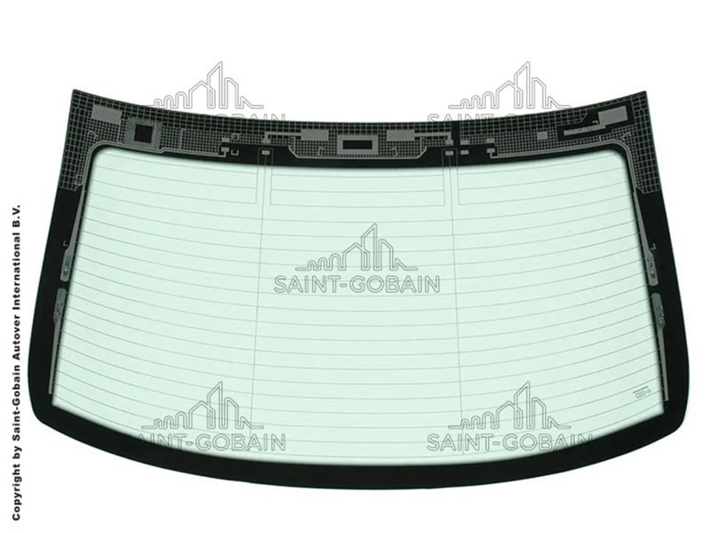 ZADNJA ŠAJBA MER W203 ANTENA+GPS  SAINT GOBAIN