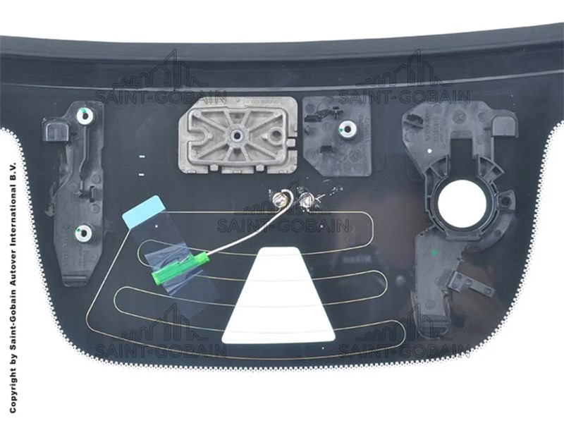 ŠAJBA VOLVO XC90 15- MODIF SENZOR AKUSTIK TELEKAM SAINT GOBAIN