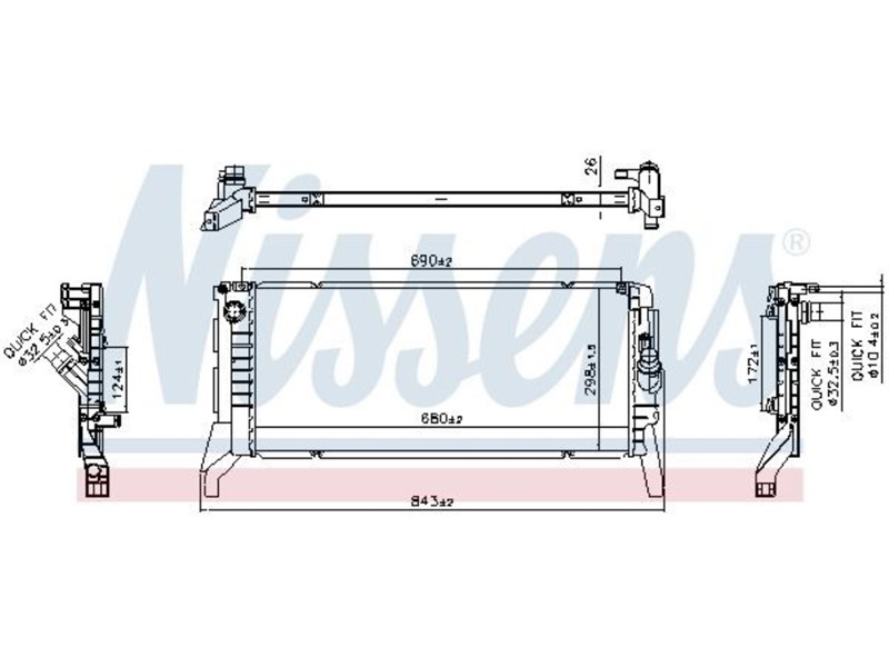 HLADNJAK BMW 1  019- 2,0DIZ