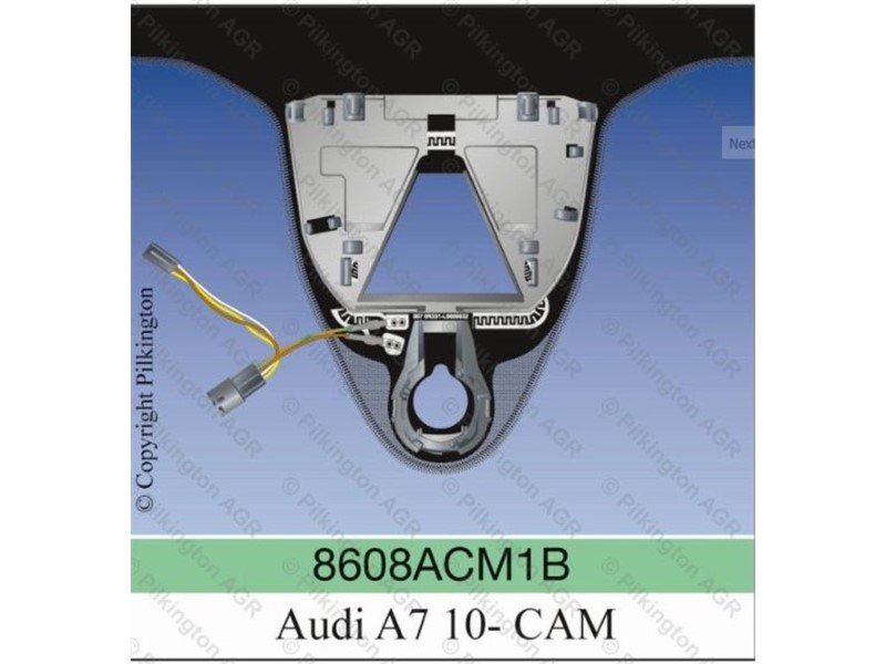 ŠAJBA AUDI A7 010-012 - SEMZ AKST KAM PROJ PILKINGTON