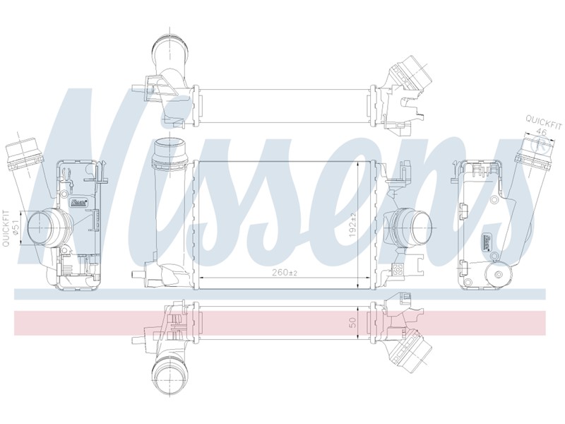 HLADNJAK INTERCOLERA DACIA JOGGER 021-