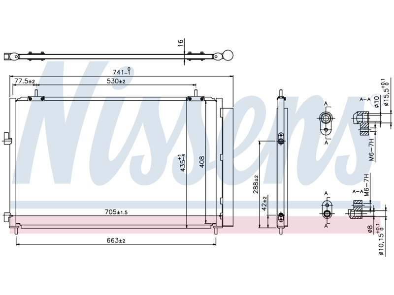 HLADNJAK KLIME TOYOTA RAV IV 012-