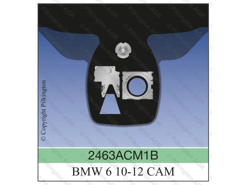 ŠAJBA BMW 6 F12/F13 011-018 - SENZOR TELEKAM PROJEK PILKINGTON