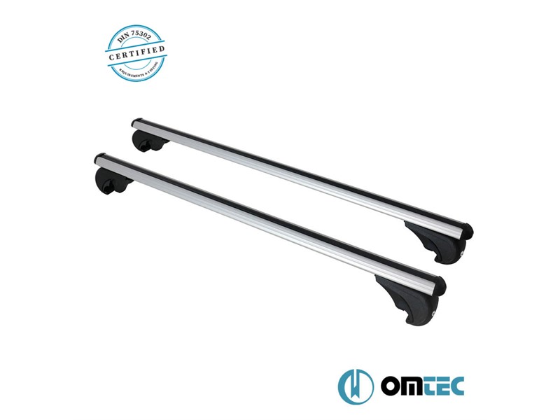 KROVNI NOSAČI POPREČNI 117CM ŠKODA KODIAK SET 2 KOMADA ALUMINI