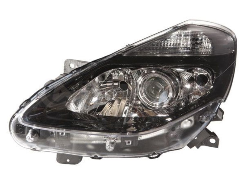 FAR R-CLIO 09-013 H1/H7/H7 DX EL.CRNI SA SOČIVOM TYC