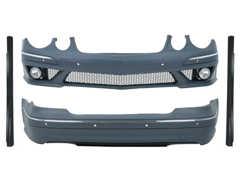 BRANIK PRED.+ZAD. MER. E KLASA W211 03- BODY KIT E63 LOOK
