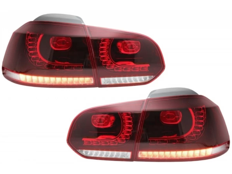 ŠTOPLAMPA VW GOLF VI 09- GTI/GTD SET DX+LX UNUTARNJE+VANJSKE LED