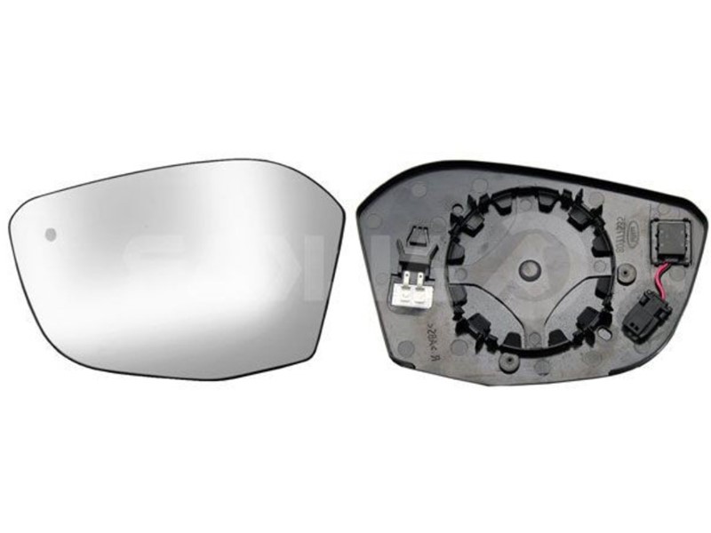 STAKLO RETR. PEUGEOT 308 021- LX S MRTVIM KUTEM (2PIN)